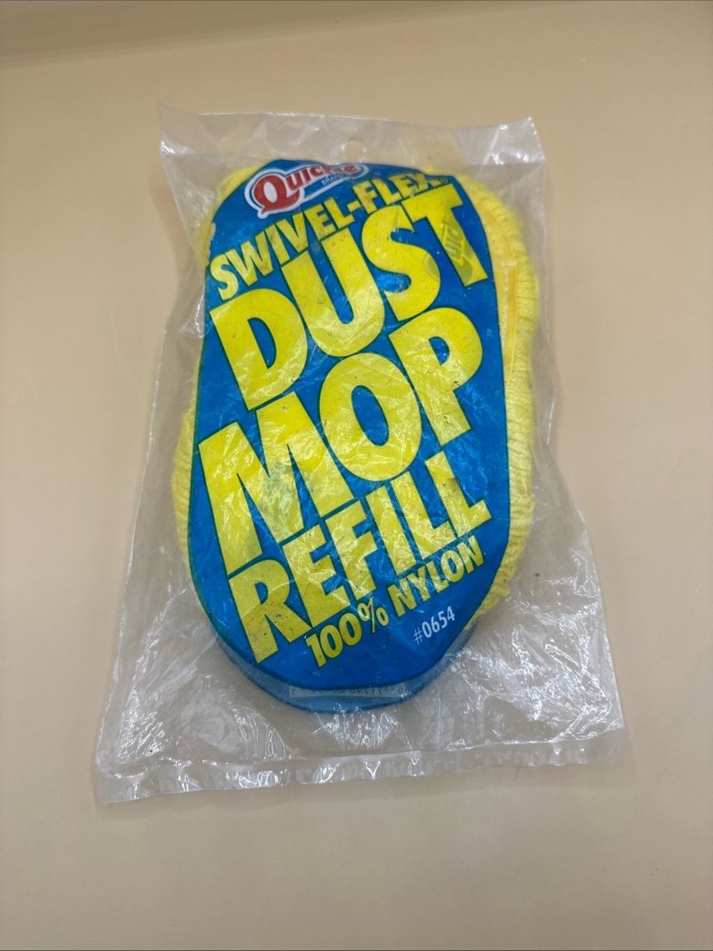 Quickie Swivel-Flex Dust Mop Refill #0654 100% Nylon / Easy Change / New